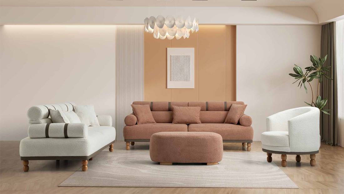 Beige Koltuk Takımı Beige Koltuk Takımı