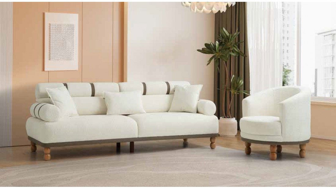 Beige Koltuk Takımı Beige Koltuk Takımı